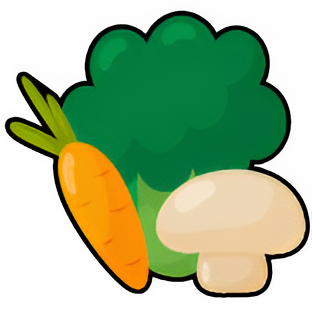 Verduras y setas - CASH LADONA